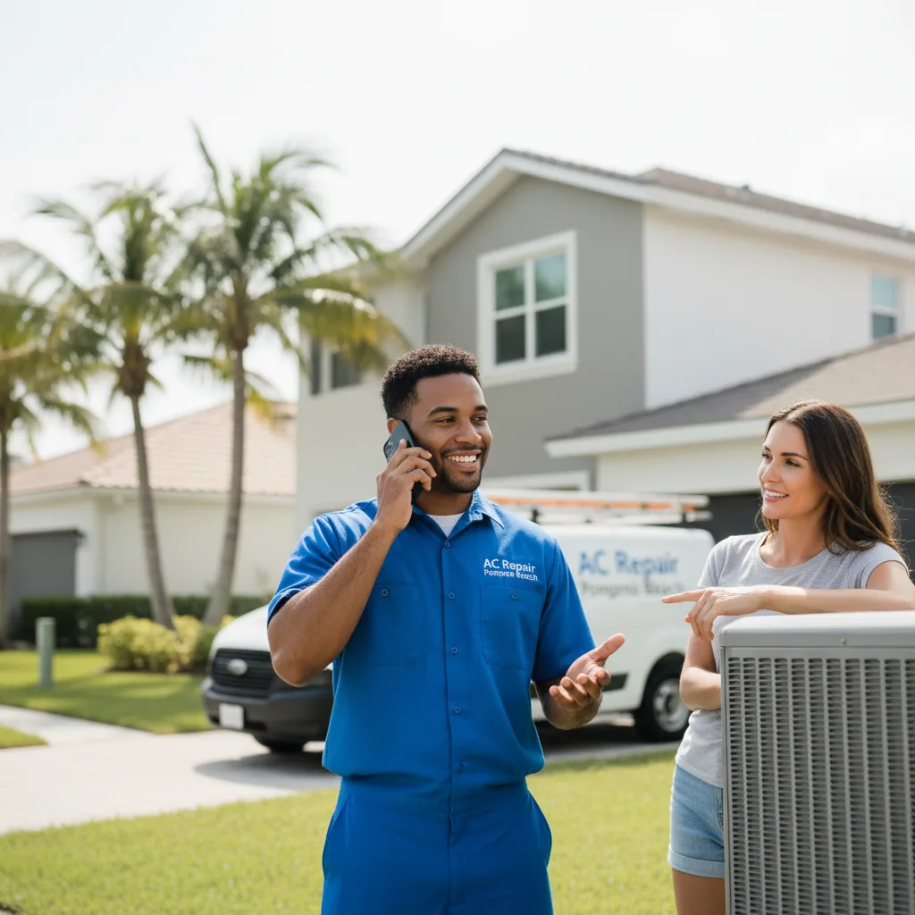 AC Repair Pompano Beach customer support in Linn